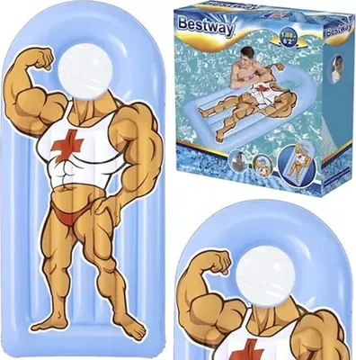 Obrázok produktu pre Bestway 43421 Nafukovací matrac s oknom a rozmermi 188 x 89 cm morská panna