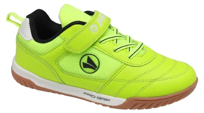 Produktbild von Jako Unisex Kinder J-sh Winger Ev Hallenturnschuh, Neon Yellow Jet Black, 36 EU