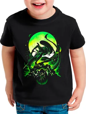 Produktbild von style3 Alien Tribute T-Shirt für Kinder ripley prometheus nostromo
