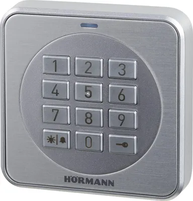 Produktbild von Hörmann Codetaster CTV 3-1, Tasten Metall, 3 Relaisausgänge, Garagentor, Tor