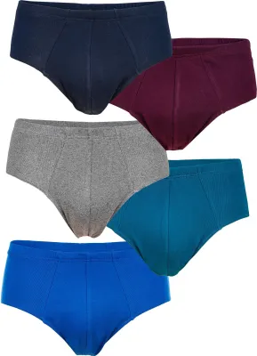 Produktbild von Jan Vanderstorm 5Er Pack Sportslip ERBLIN Herren 0373 blau Gelb