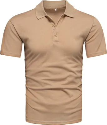 Immagine prodotto di Recea T-shirt da uomo con colletto Jugag beige L