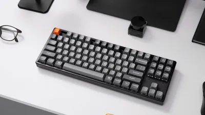 Immagine prodotto di Keychron K8 Max QMK/VIA TKL - Interruttore Keychron Super Brown, retroilluminazione RGB