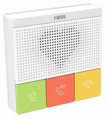 Zdjęcie produktu dla Fanvil Y501, Przewodowy i Bezprzewodowy, 433 MHz, Biały, Ściana, 1,42 W, 87,6 mm