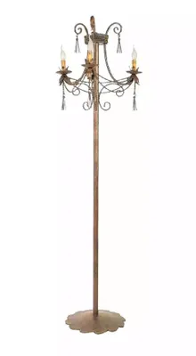 Produktbild von Stehlampe Standlampe Stand Luxus Leuchten Lampen Lampe Gold Art 170 cm