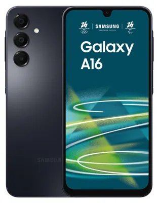 Produktbild von Samsung Galaxy A16, 17 cm (6.7"), 1080 x 2340 Pixel, 4 GB, 128 GB, 50 MP, Schwarz