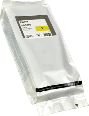 Produktbild von Canon PFI-207 Y, Gelb, Tinte auf Pigmentbasis, 1 Stück(e)