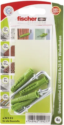Produktbild von Universaldübel UX GREEN 6x35 R WH K