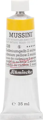 Produktbild von Schmincke 35ml MUSSINI Kadmiumgelb 2 mittel Öl 10 228 009