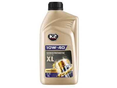 Obrázok produktu pre K2 10W-40, 1 L, 10W-40, Leto/zima, Auto, Dieselový motor, SL/CF