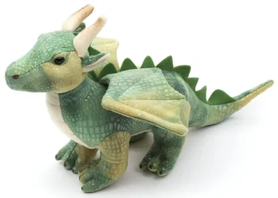 Produktbild von Grüner Drache, Plüschtier, 26 cm, für Kinder