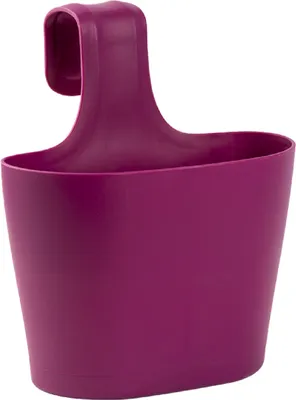 Produktbild von Blumenkasten oval 2,8 Liter zum Hängen mit 1. Bügel Lila