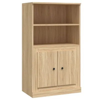 Obrázek produktu pro Skříň highboard dub sonoma 60 x 35,5 x 103,5 kompozitní dřevo