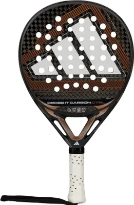 Produktbild von Adidas Cross It Carbon Ctrl 2026 Padelschläger Herren - Schwarz / Gold | Größe: UNI