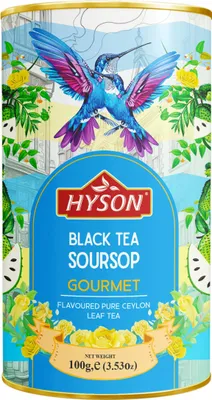 Zdjęcie produktu dla Hyson Black Tea Soursop - herbata cejlońska z kawałkami anody | 100g