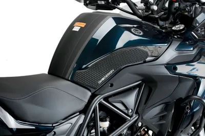 Produktbild von PUIG 20749N Seitliche Tankprotektor  passend fuer BENELLI TRK 502 X Schwarz
