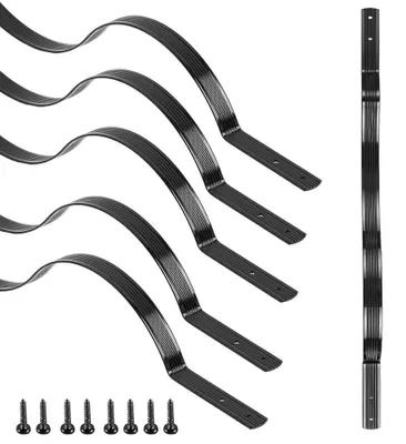 Obrázok produktu pre Balustrády na schody a terasy – hliníkové zábradlie – balenie po 50 kusoch – dĺžka 82 cm – šírka 2,54 cm – na verandu/terasu