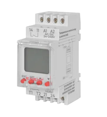 Produktbild von e.control.h02 Temperaturrelais 16A AC/DC mit externem Sensor