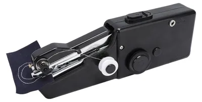 Imagen del producto de Máquina de coser portátil de mano, con puntada de alisado, herramienta eléctrica para coser, ideal para uso doméstico y viajes. Color: