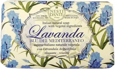 Produktbild von Nesti Dante Lavanda Blu del Mittelmeero Seife 150gr.
