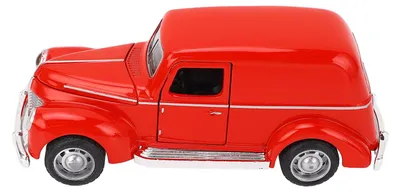 Produktbild von Klassisches Legierungsauto-Modellspielzeug für Kinder, hochsimuliertes Vintage-Sammlergeschenk, Rot