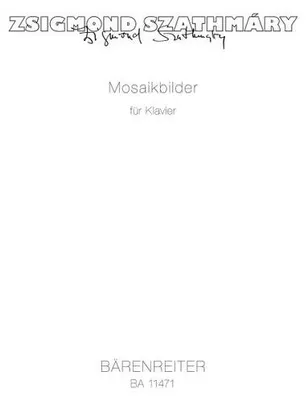 Immagine prodotto di Mosaikbilder für Klavier (2012) (Zoltán Kocsis gewidmet)