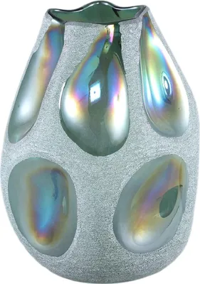 Produktbild von PTMD - Vase Kloi - Grün - 20 x 19,5 x 26 cm