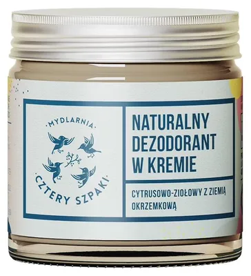 Produktbild von FOUR SPRINGS Creme-Deodorant mit Zitrusfrüchten und Kräutern 60ml