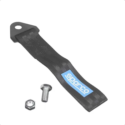 Produktbild von Abschleppseil Hochfestes Polyester Schwarz Universell für PKW SUV Transporter