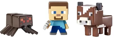Produktbild von Mini Minecraft Figuren Set 12 Stück kultige Charaktere aus dem Spiel Minecraft in kompakter Form für Kinder und Sammler