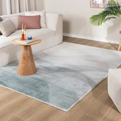 Produktbild von Volero - Moderner Teppich - Field Grün - 80x150 cm - Wohnzimmer, Schlafzimmer - Modern