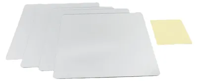 Obrázok produktu pre Zrkadlá na stenu, celoplošné, akrylátové, odolné proti rozbitiu, samolepiace, vhodné do obývačky alebo kúpeľne, rozmery 40x40 cm