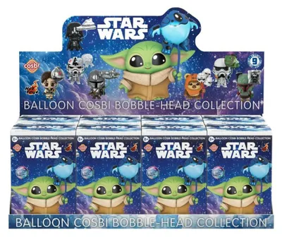 Immagine prodotto di Espositore con 8 minifigure Cosbi di Star Wars in confezione a sorpresa (8 cm)