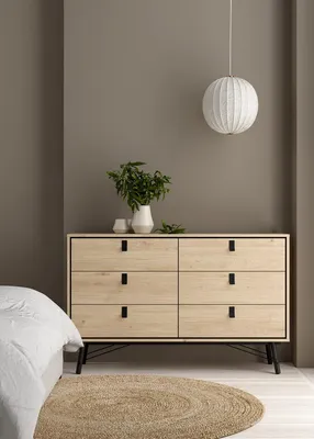 Productafbeelding van Dubbele Ladekast Ry Jackson Hickory 150cm - Giga Living