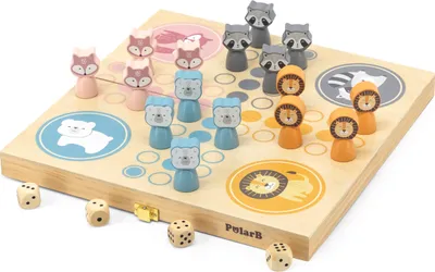 Obrázok produktu pre Čínska drevená hra Viga PolarB Ludo