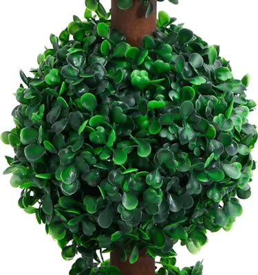 Produktbild von vidaXL Künstlicher Buchsbaum mit Topf Kugelform Grün 90 cm