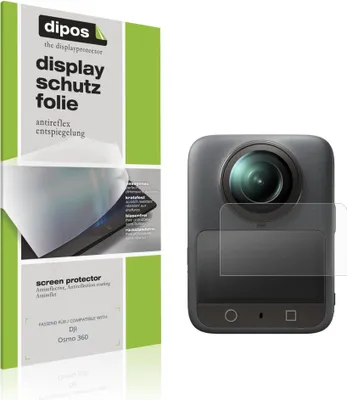 Produktbild von 4x Schutzfolie für DJI Osmo 360 matt Displayschutzfolie Folie Display Schutz dipos