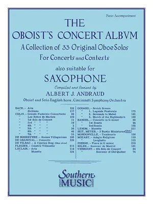 Image de Album de concert pour hautbois