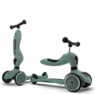 Image de Scoot & Ride 3416 - Highwaykick 1 - Forest - Scooter avec siège