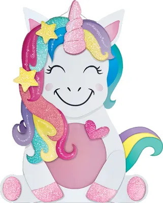 Produktbild von Laternen Bastelset Einhorn, 1 Stück