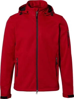 Produktbild von HAKRO Softshelljacke Ontario Herren #848 Gr. 2XL rot