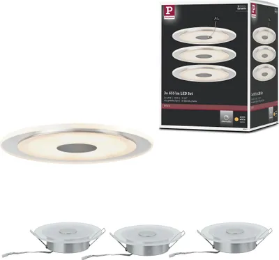 Produktbild von Paulmann Premium LED Einbauleuchte Whirl Basisset