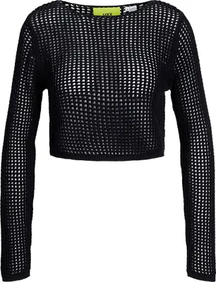 Productafbeelding van Jack & Jones Presley, zwarte trui, maat L, voor dames, kleur zwart, maat L