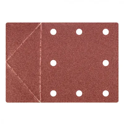 Obrázok produktu pre GRAPHITE Brúsny papier 115 x 160 mm, otvory, perforácia na odtrhnutie, suchý zips. K100, 3 ks.