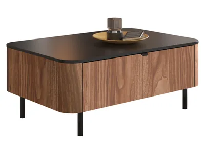 Produktbild von MIRJAN24 Couchtisch Pero 05, Stilvoll Wohnzimmer, Couchtisch (Farbe: Schwarz Nuss)