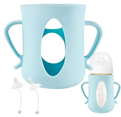 Immagine prodotto di Elzusha - Set di tettine in silicone per biberon, per bambini