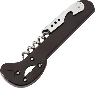 Produktbild von Kellnermesser 15 cm mit Folienschneider, extra langem Korkenzieher und patentierter Hebelfunktion