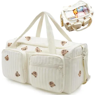 Productafbeelding van Luiertas kliniektas kinderwagentas - Groot - 48 x 26 x 22 cm - Organizer