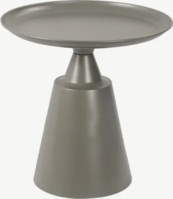 Produktbild von Beistelltisch >1157< in Metall Grau - 49x50cm (HxD)