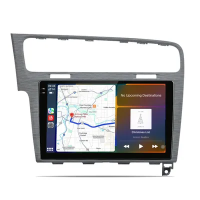 Obrázok produktu pre Autorádio s operačným systémom Android pre VW Golf VII MK7 2013, 10,36 palca, 2K QLED (2000×1200), 8-jadrový procesor, 6+128 GB, bezdrôtové CarPlay